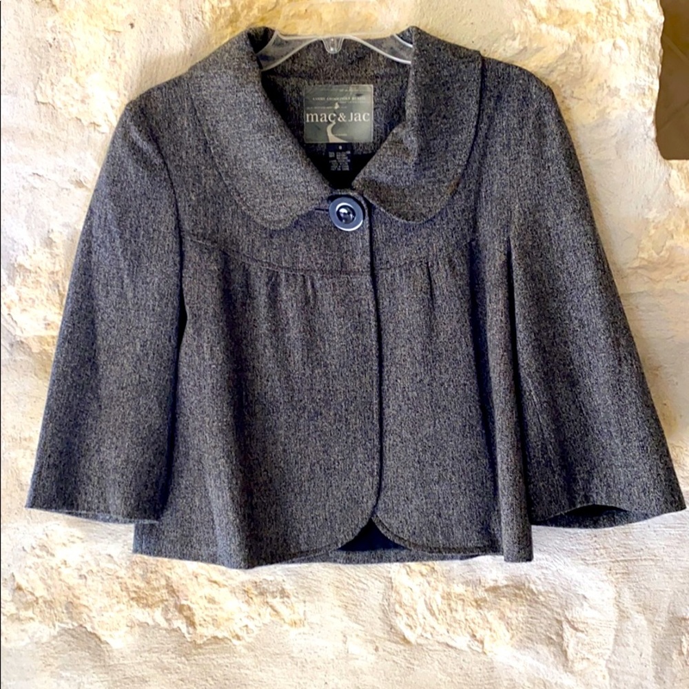 Mac & Jac 3/4 Gray Jacket